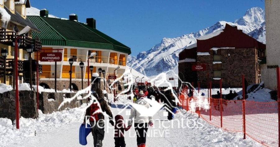 Hermoso Departamento Frente A Las Montanas Los Penitentes Buitenkant foto