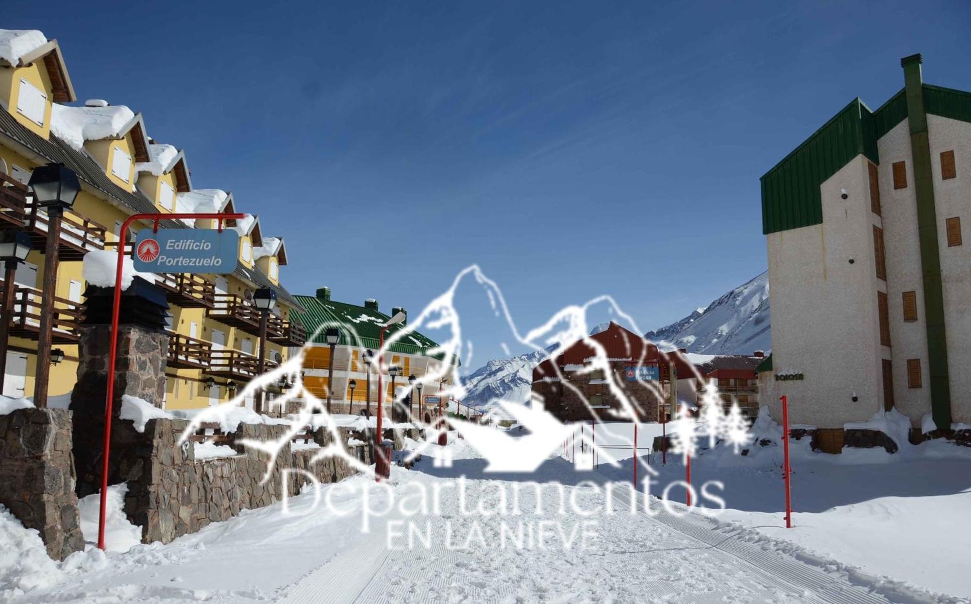 Hermoso Departamento Frente A Las Montanas Los Penitentes Buitenkant foto